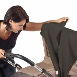 Outlet 🎁 Diago Schlummertuch mit Plastikclips & Klettbändern - Ebony 🥰 -Way Sales diago schlummertuch mit plastikclips klettbandern ebony 30028 75192 d4