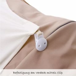 Outlet ❤️ Diago Schlummertuch mit Plastikclips & Klettbändern - Ivory ✔️ -Way Sales diago schlummertuch mit plastikclips klettbandern ivory 30027 75192 d2