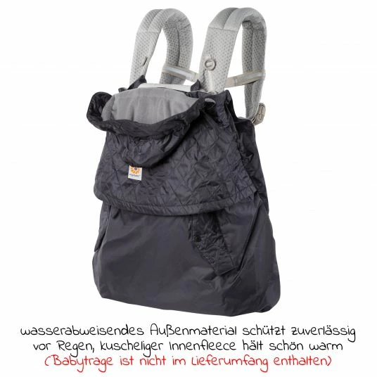 Coupon ๐ Ergobaby Allwetterschutz All-Weather Cover fรผr Babxtragen inkl. Tasche - Charcoal - Collection 2022 ๐ 2 Coupon ๐ Ergobaby Allwetterschutz All-Weather Cover fรผr Babxtragen inkl. Tasche - Charcoal - Collection 2022 ๐ - Image 2