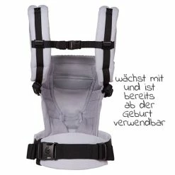 New 🥰 Ergobaby Babytrage Adapt Cool Air Mesh - Lilac Grey 😀 -Way Sales ergobaby babytrage adapt cool air mesh lilac grey bcpeaplilac d2