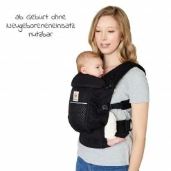 Top 10 😍 Ergobaby Babytrage Adapt Soft Flex Mesh - Onyx Black 😍 -Way Sales ergobaby babytrage adapt soft flex mesh onyx black bcasfmonyx d2