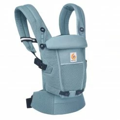 Coupon 🛒 Ergobaby Babytrage Adapt Soft Flex Mesh - Slate Blue ⭐ -Way Sales ergobaby babytrage adapt soft flex mesh slate blue bcasfmsltblu d4
