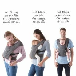 Hot Sale 🧨 Ergobaby Babytrage Embrace für Neugeborene - Heather Grey ⭐ -Way Sales ergobaby babytrage embrace fur neugeborene heather grey bcemagry d2