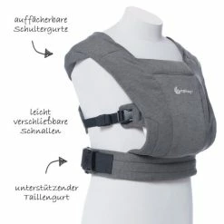 Hot Sale 🧨 Ergobaby Babytrage Embrace für Neugeborene - Heather Grey ⭐ -Way Sales ergobaby babytrage embrace fur neugeborene heather grey bcemagry d4