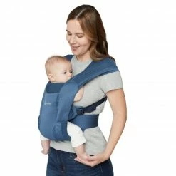 Buy ๐คฉ Ergobaby Babytrage Embrace Soft Air Mesh fรผr Neugeborene - Blue ๐