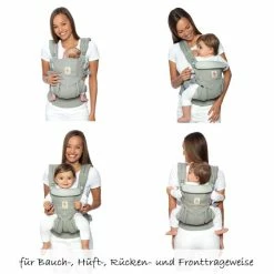 Wholesale 🌟 Ergobaby 360° Omni baby carrier for 4 carrying positions - Pearl Grey 🧨 -Way Sales ergobaby babytrage omni 360 fur 4 tragepositionen pearl grey bcs360gry d3