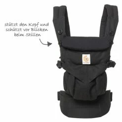 Coupon 🥰 Ergobaby 360° Omni baby carrier for 4 carrying positions - Pure Black ⌛ -Way Sales ergobaby babytrage omni 360 fur 4 tragepositionen pure black bcs360blk d2