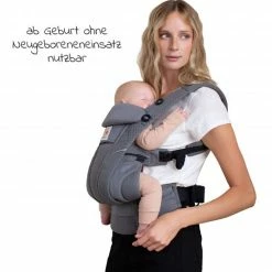 Discount 🌟 Ergobaby Babytrage Omni Breeze Soft Flex - Graphite Grey 🔥 -Way Sales ergobaby babytrage omni breeze soft flex graphite grey bcz360pgraph d2
