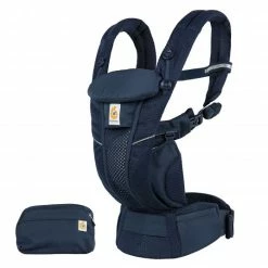 Best Sale ⌛ Ergobaby Babytrage Omni Breeze Soft Flex - Midnight Blue 🛒