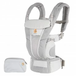 Hot Sale ⭐ Ergobaby Babytrage Omni Breeze Soft Flex - Pearl Grey 🎁