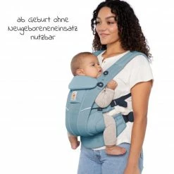Wholesale ✨ Ergobaby Babytrage Omni Breeze Soft Flex - Slate Blue 😉 -Way Sales ergobaby babytrage omni breeze soft flex slate blue bcz360pslate d2