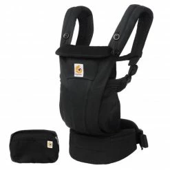 Discount 🎉 Ergobaby Babytrage Omni Dream Soft Touch - Onyx Black 🎉