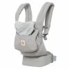 New 🌟 Ergobaby Babytrage Original mit Lordosestütze - Pearl Grey 🎁