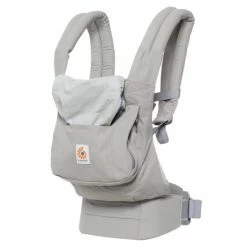 New 🌟 Ergobaby Babytrage Original mit Lordosestütze - Pearl Grey 🎁