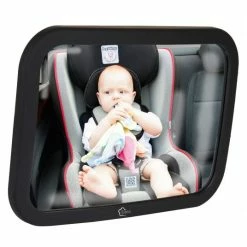 Discount 👍 Fillikid Car Mirror Wide Angle XL - Black ⭐