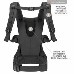 Cheap ✨ Fillikid Babytrage Walk 4in1 - Grau Melange - Collection 2022 🔥 -Way Sales fillikid babytrage walk 4in1 grau melange w 05 07 d3