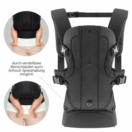 Best Sale ⭐ Fillikid Baby sling Walk 4in1 - Black ⭐ 2 Best Sale ⭐ Fillikid Baby sling Walk 4in1 - Black ⭐ - Image 2