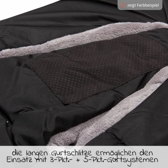 Top 10 🌟 Fillikid Fleece-Fußsack Eiger Soft für Babyschale und Babywanne - Grau ✨ 5 Top 10 🌟 Fillikid Fleece-Fußsack Eiger Soft für Babyschale und Babywanne - Grau ✨ - Image 5