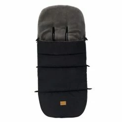 Outlet 😉 Fillikid Fleece-Fußsack Kinley - Schwarz 🌟