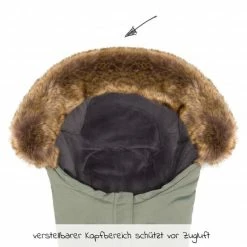 New 🥰 Fillikid Fleece-Fußsack mit Fellkragen Lhotse für Babyschale und Babywanne - Salbei - Collection 2022 👍 -Way Sales fillikid fleece fusssack mit fellkragen lhotse fur babyschale und babywanne salbei 4660 24 d3