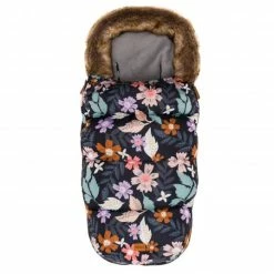 Best reviews of ❤️ Fillikid Fleece-Fußsack mit Fellkragen Manasula - Blumen - Collection 2022 ⌛