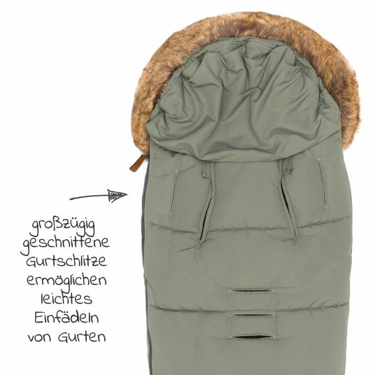 Cheap 👍 Fillikid Fleece-Fußsack mit Fellkragen Manasula - Salbei - Collection 2022 ❤️ 6 Cheap 👍 Fillikid Fleece-Fußsack mit Fellkragen Manasula - Salbei - Collection 2022 ❤️ - Image 6