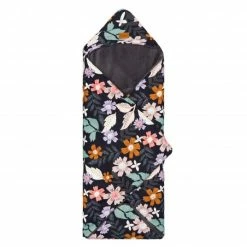 Discount ✨ Fillikid Fleece-Fußsack Tanaga für Babyschale und Babywanne - Blumen - Collection 2022 🧨