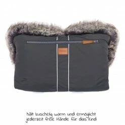 Promo ⌛ Fillikid Handwärmer mit Fell Halifax - Hellgrau Melange - Collection 2022 💯 -Way Sales fillikid handwarmer mit fell halifax hellgrau melange 1170 17 d2