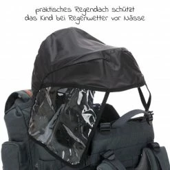 Wholesale 🛒 Fillikid Rückentrage Adventure für Baby & Kleinkind bis 20 kg mit Sonnendach, Regenschutz & Rucksack - Grau - Collection 2022 🌟 -Way Sales fillikid ruckentrage adventure fur baby kleinkind bis 20 kg mit sonnendach regenschutz rucksack grau 18004 d3