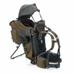 Top 10 🌟 Fillikid Rückentrage Adventure für Baby & Kleinkind bis 20 kg mit Sonnendach, Regenschutz & Rucksack - Olivgrün - Collection 2022 ❤️