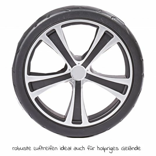 Outlet 🧨 Gesslein 2in1 Kinder-Kombiwagen F6 Air+ Classic mit C1 Lift Tragetasche & Sportwagenaufsatz mit Schwenkschieber - Schwarz-Sand - Collection 2022 🎁 3 Outlet 🧨 Gesslein 2in1 Kinder-Kombiwagen F6 Air+ Classic mit C1 Lift Tragetasche & Sportwagenaufsatz mit Schwenkschieber - Schwarz-Sand - Collection 2022 🎁 - Image 3