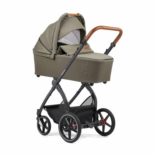 Flash Sale 🎁 Gesslein 2in1 Kinder-Kombiwagen FX4 Soft+ Classic mit CX3 Wanne & umsetzbarern Sportwagenaufsatz - Schwarz-Cognac-Khaki - Collection 2022 ✨ 4 Flash Sale 🎁 Gesslein 2in1 Kinder-Kombiwagen FX4 Soft+ Classic mit CX3 Wanne & umsetzbarern Sportwagenaufsatz - Schwarz-Cognac-Khaki - Collection 2022 ✨ - Image 4