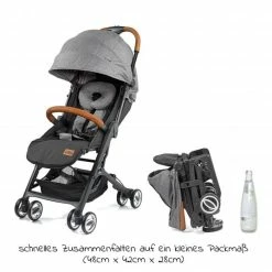 Brand new 🎁 Gesslein Buggy & Reisebuggy Smiloo Cuby mit Liegeposition, klein faltbar nur 6,5kg - Black-Cognac-Grau Meliert - Collection 2022 🎉 -Way Sales gesslein buggy reisebuggy smiloo cuby mit liegeposition klein faltbar nur 6 5kg black cognac grau meliert 431110 545000 d3