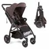 Hot Sale 🥰 Gesslein Buggy & Sportwagen Smiloo Happy mit Liegeposition, höhenverstellbarer Schieber, bis 20 kg - Black-Taupe Melange - Collection 2022 🧨