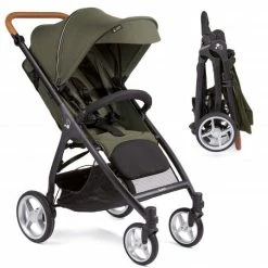 Buy 🔥 Gesslein Buggy & Sportwagen Smiloo Happy plus mit Liegeposition, höhenverstellbarer Schieber, bis 20 kg - Black-Cognac-Olive - Collection 2022 💯