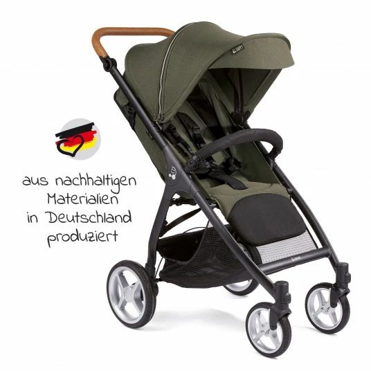 Buy 🔥 Gesslein Buggy & Sportwagen Smiloo Happy plus mit Liegeposition, höhenverstellbarer Schieber, bis 20 kg - Black-Cognac-Olive - Collection 2022 💯 3 Buy 🔥 Gesslein Buggy & Sportwagen Smiloo Happy plus mit Liegeposition, höhenverstellbarer Schieber, bis 20 kg - Black-Cognac-Olive - Collection 2022 💯 - Image 3