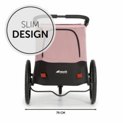 Best Sale 🎁 Hauck 2in1 Fahrradanhänger Dryk Duo für 2 Kinder (bis 44 kg) - Bike Trailer & City Buggy - Rose ⭐ -Way Sales hauck 2in1 fahrradanhanger dryk duo fur 2 kinder bis 44 kg bike trailer city buggy rose 515037 d4