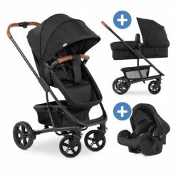 Cheap 🔔 Hauck 3in1 Kinderwagen-Set Pacific 4 Shop N Drive - Caviar 👍