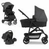 Best Pirce 😀 Hauck 3in1 Kinderwagen-Set Rapid 4 Trioset (bis 25 kg) inkl. Babyschale Comfort Fix - Grey - Collection 2022 👍