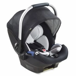 Best Sale ⌛ Hauck Babyschale iPro Baby - i-Size (ab Geburt bis 18 Monate) inkl. Sitzverkleinerer und Sonnenverdeck - Caviar 🥰