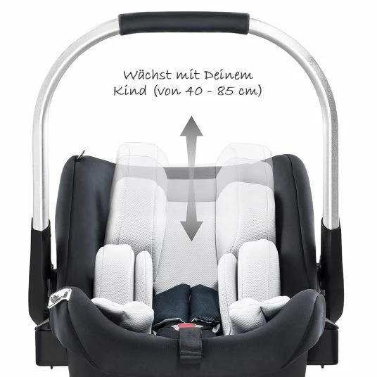 Best Sale ⌛ Hauck Babyschale iPro Baby - i-Size (ab Geburt bis 18 Monate) inkl. Sitzverkleinerer und Sonnenverdeck - Caviar 🥰 6 Best Sale ⌛ Hauck Babyschale iPro Baby - i-Size (ab Geburt bis 18 Monate) inkl. Sitzverkleinerer und Sonnenverdeck - Caviar 🥰 - Image 6