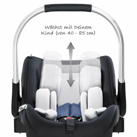 Coupon ❤️ Hauck Babyschale iPro Baby - i-Size (ab Geburt bis 18 Monate) inkl. Sitzverkleinerer und Sonnenverdeck - Denim 🥰 6 Coupon ❤️ Hauck Babyschale iPro Baby - i-Size (ab Geburt bis 18 Monate) inkl. Sitzverkleinerer und Sonnenverdeck - Denim 🥰 - Image 6