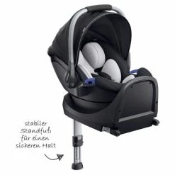 Outlet 🧨 Hauck Babyschale iPro Baby inkl. Isofix Basis iPro Base - i-Size (ab Geburt bis 18 Monate) inkl. Sitzverkleinerer - Caviar ✨ -Way Sales hauck babyschale ipro baby inkl isofix basis ipro base i size ab geburt bis 18 monate inkl sitzverkleinerer caviar 614204 d3