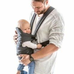 New ✨ Hauck Baby Carrier 2-Way Carrier - Melange Charcoal 🛒