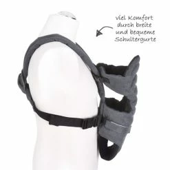 New ✨ Hauck Baby Carrier 2-Way Carrier - Melange Charcoal 🛒 -Way Sales hauck babytrage 2 way carrier melange charcoal 580981 d4