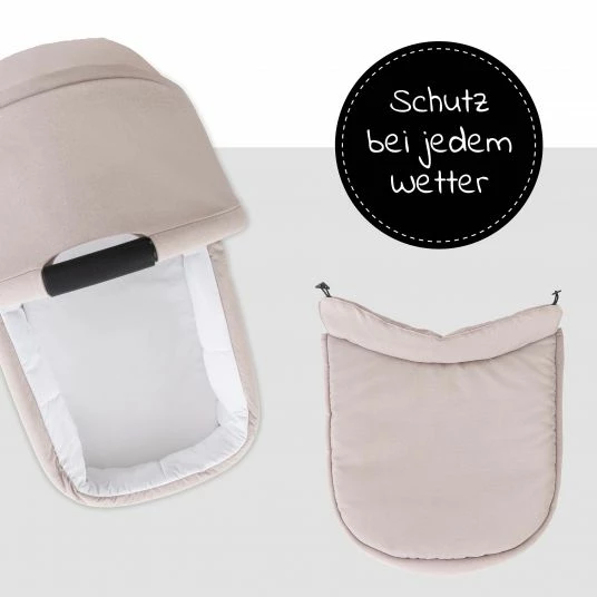 Flash Sale ✨ Hauck Babywanne für Buggy Colibri - Melange Beige 🌟 4 Flash Sale ✨ Hauck Babywanne für Buggy Colibri - Melange Beige 🌟 - Image 4