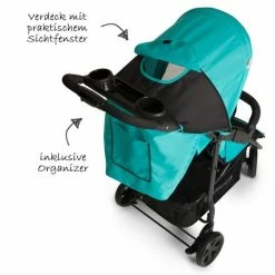 Cheap 👍 Hauck Buggy Citi Neo II - Caviar Aqua ✔️ -Way Sales hauck buggy citi neo ii caviar aqua 311073 d4