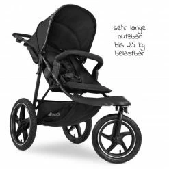 Way Sales -Way Sales hauck buggy jogger runner 2 mit grossen luftreifen black 274200 d1