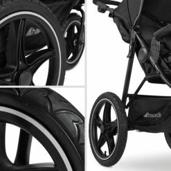 Flash Sale 🛒 Hauck Buggy & Jogger Runner 2 (mit großen Luftreifen) - Black ⭐ -Way Sales hauck buggy jogger runner 2 mit grossen luftreifen black 274200 d4