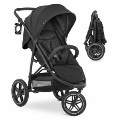 Budget 😍 Hauck Buggy Rapid 3R (bis 25 kg) - Black 😉